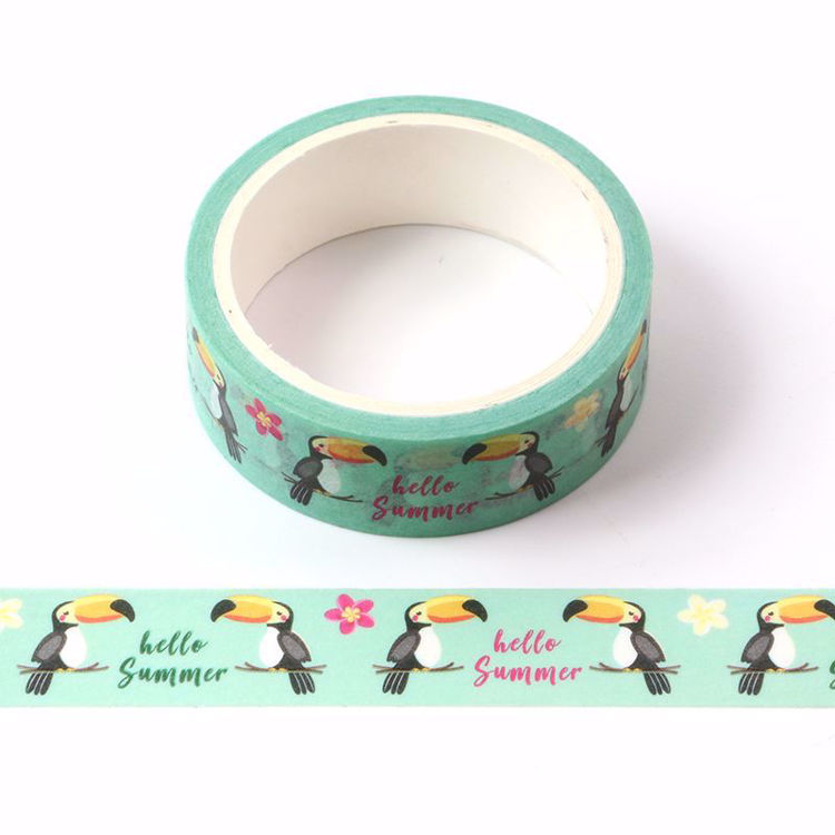 Woodpecker design printing washi tape