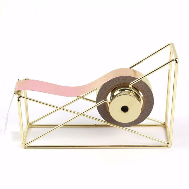 Metal modern tape dispenser