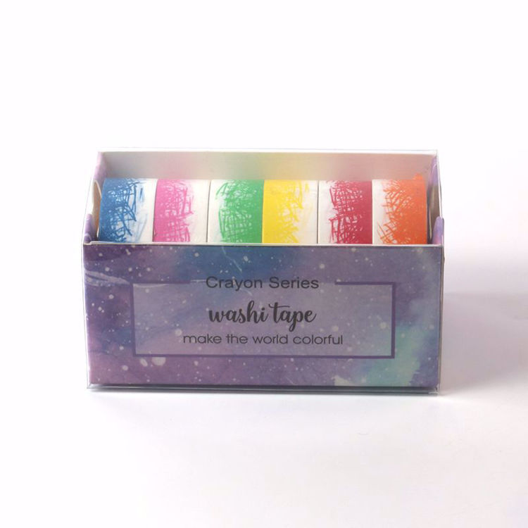 Crayon series washi tape package