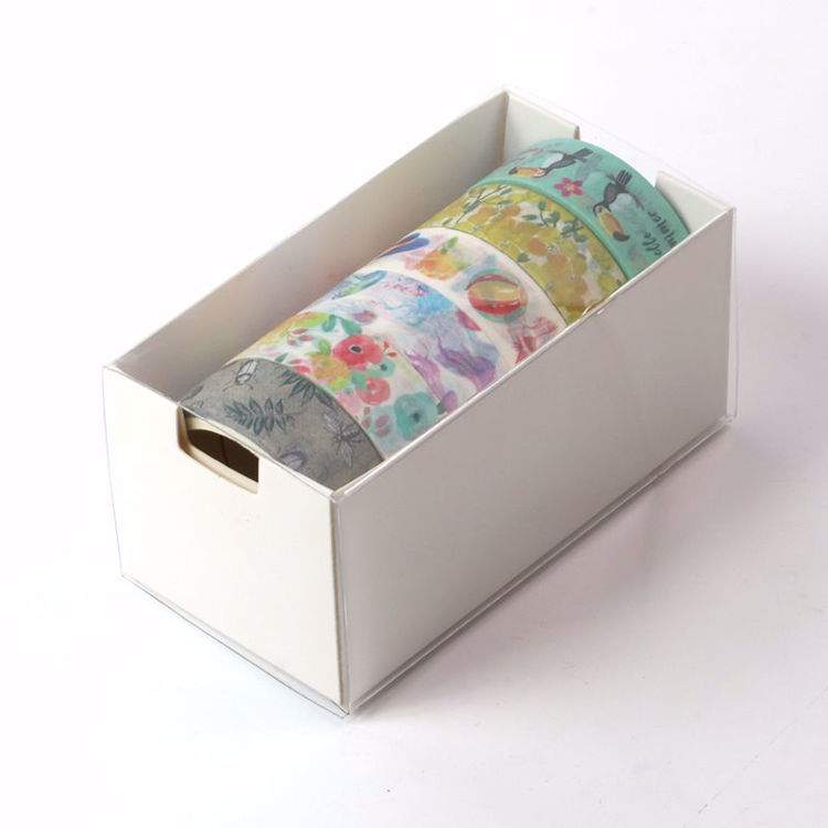 6 rolls washi tape box packing
