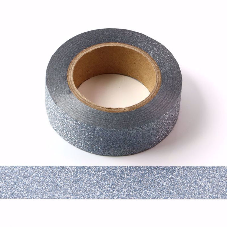 Blue Glitter Tape