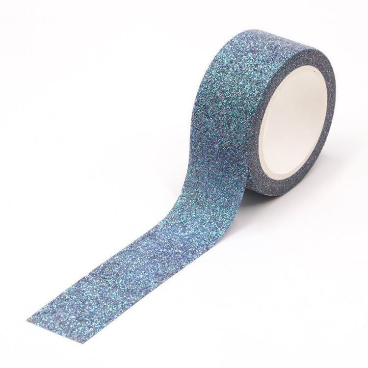 20mm blue sparkle washi tape