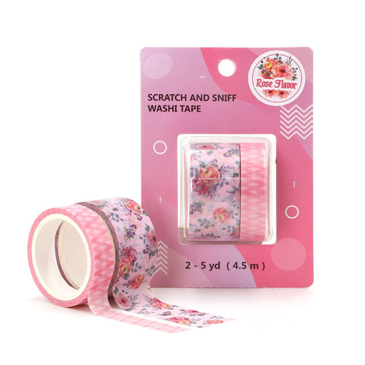 Scent rose washi tape