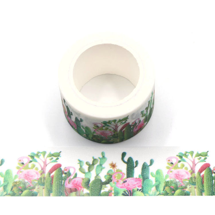 Flamingo flash film washi tape