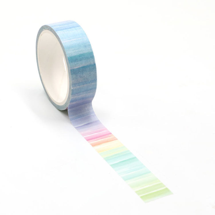 Watercolor printing washi tape 15mm*5m