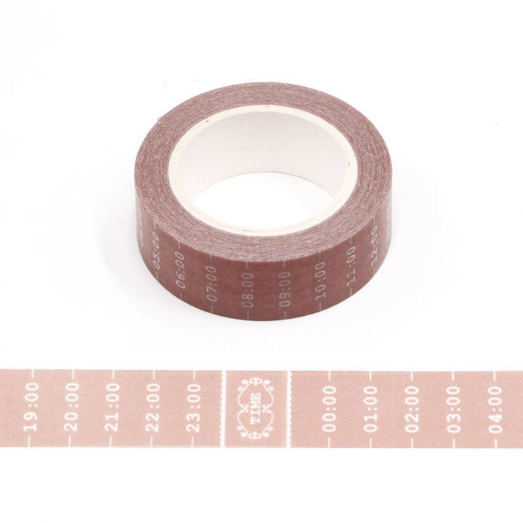 15mm Time Desgin Washi Tape
