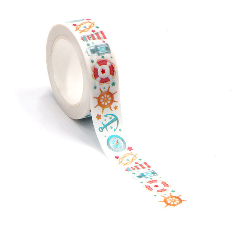 15mm x 10m CMYK Navigation Washi Tape