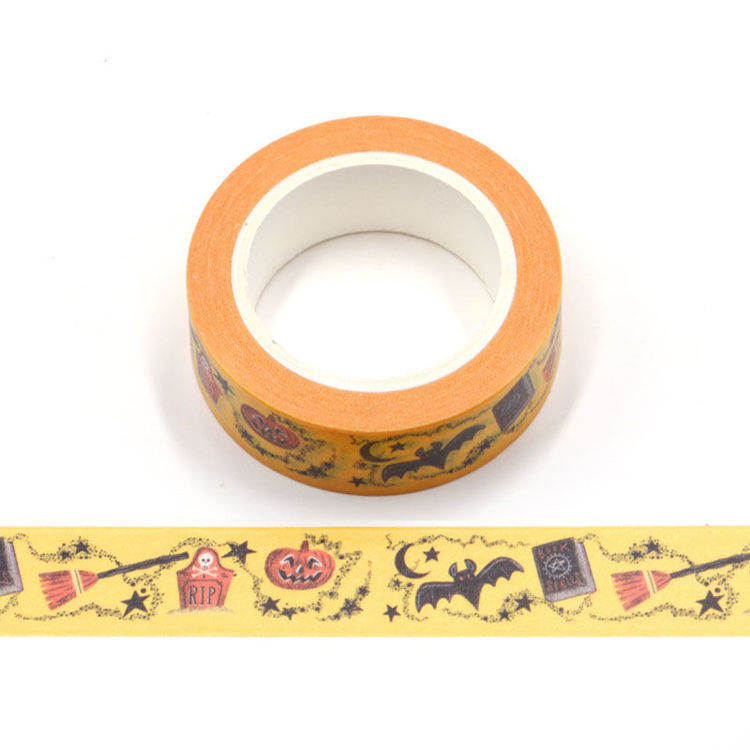 15mm x 10m CMYK All Hallows Eve Washi Tape