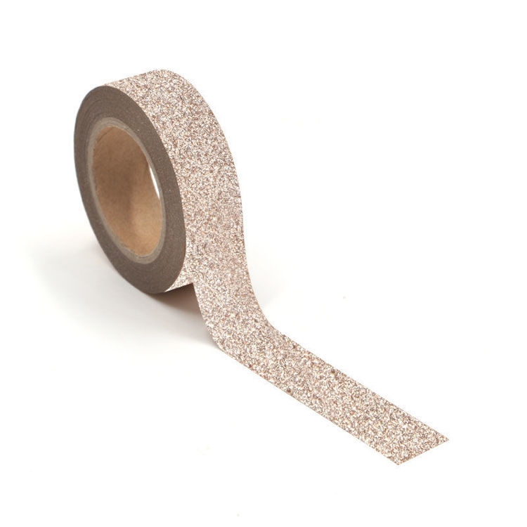Picture of Dusty Gold Glitter Tape