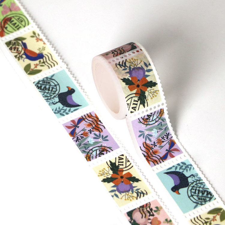 25mm x 3m Tourism Design Stamp Washi Tape