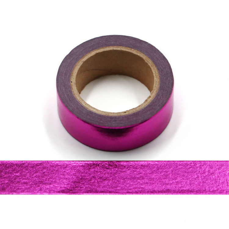 Purple foil washi tape