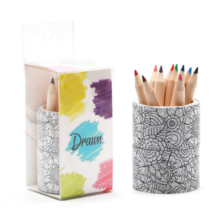 Coloring floral tape kit