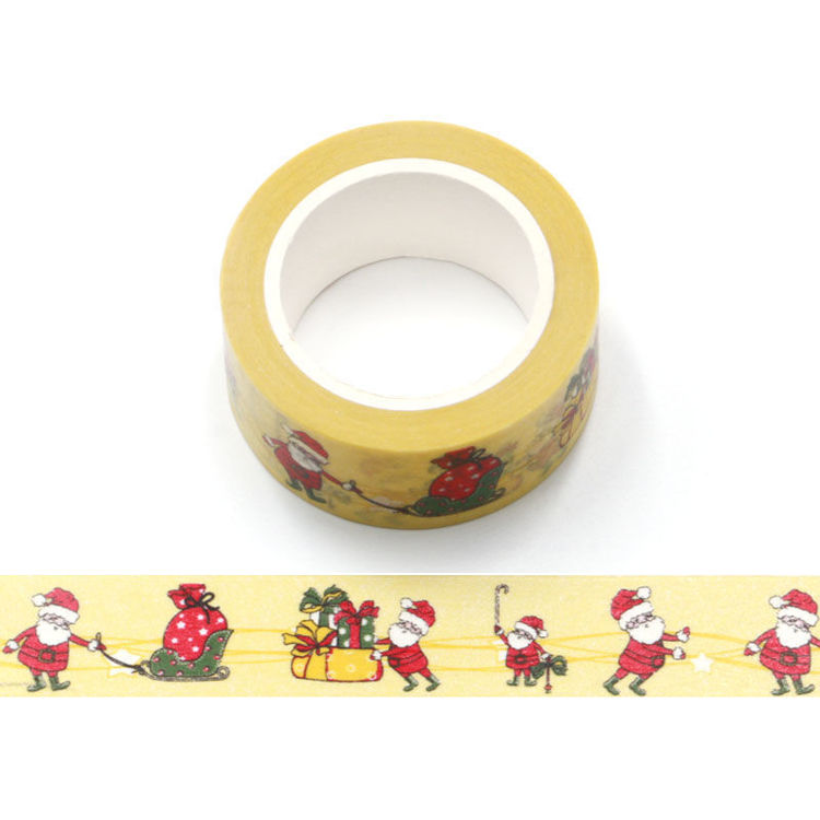 20mm x 10m CMYK Santa Gift Washi Tape