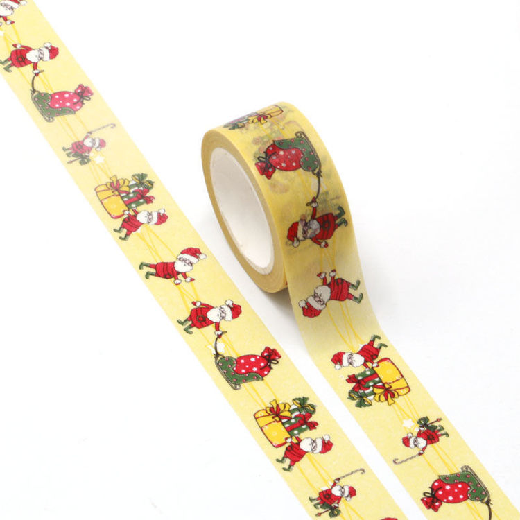 20mm x 10m CMYK Santa Gift Washi Tape