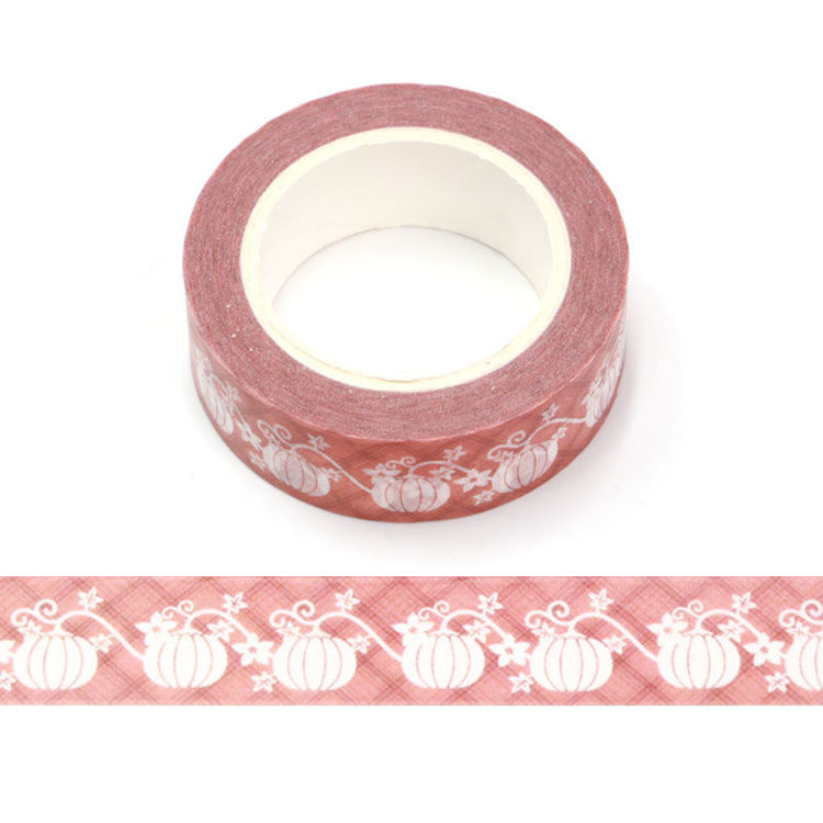 15mm x 10m CMYK Pumpkin Pattern Washi Tape