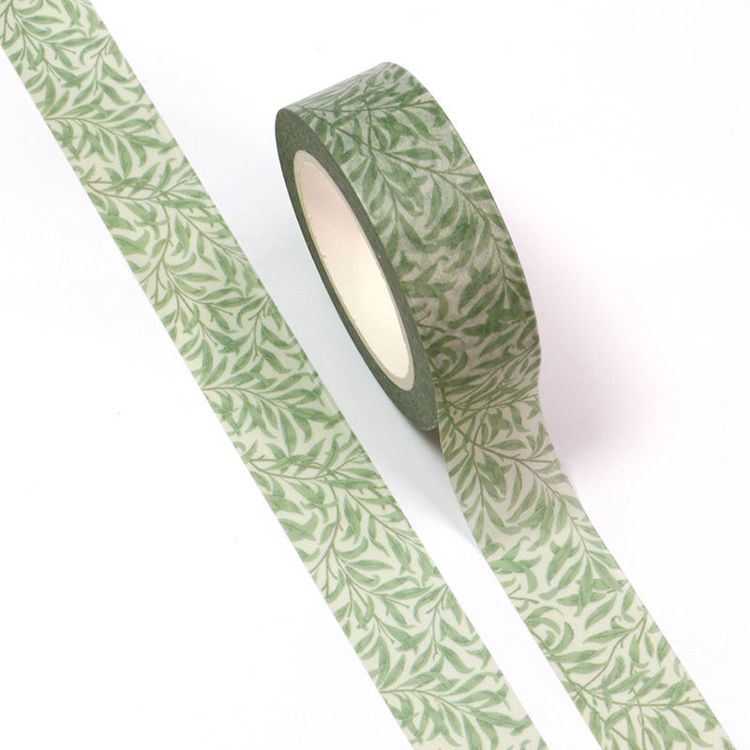 15mm x 10m CMYK Japanese Flower Rattan Washi Tape