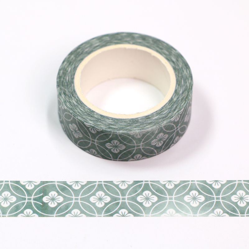 15mm x 10m CMYK Japanese Style Washi Tape. Custom and stock washi tape