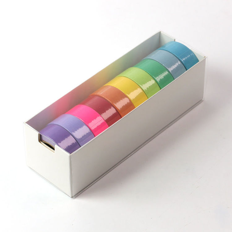 Dark color washi tape sets