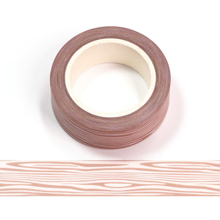 15mm x 10m CMYK Wood Grain Washi Tape