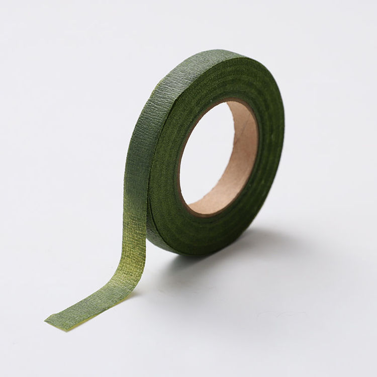 12mm x 30y Dark Green Floral Tape