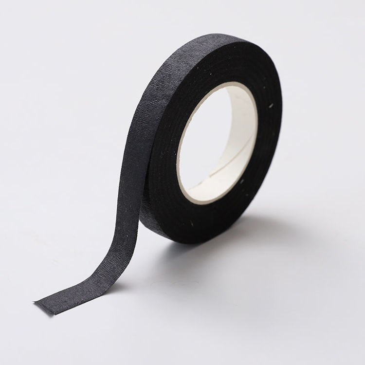 12mm x 30y Black Floral Tape