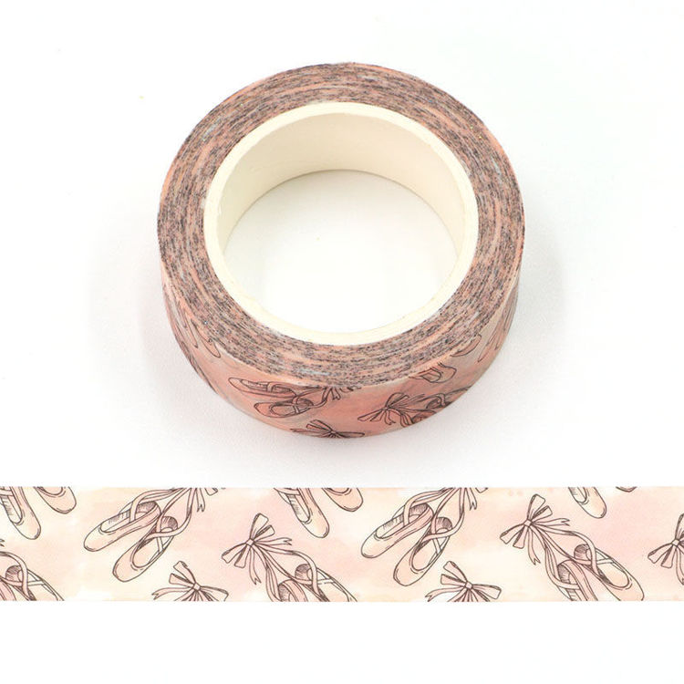 15mm x 10m CMYK Ballet Shoes Washi Tape