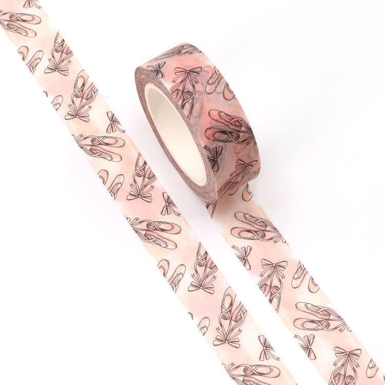 15mm x 10m CMYK Ballet Shoes Washi Tape