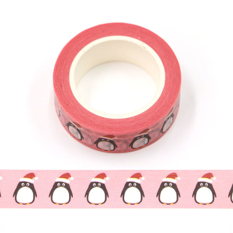 15mm x 10m CMYK Penguin Washi Tape