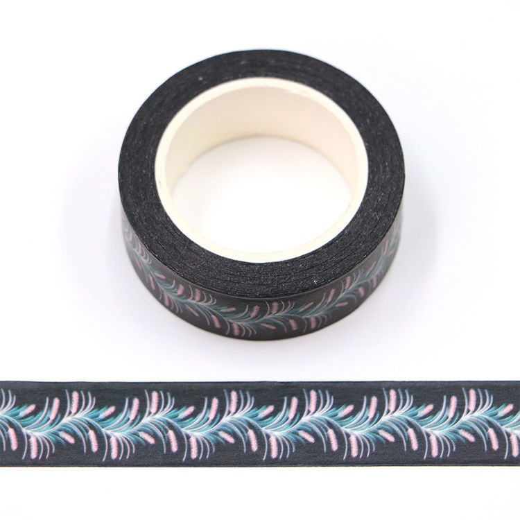 15mm x 10m CMYK Flower Washi Tape
