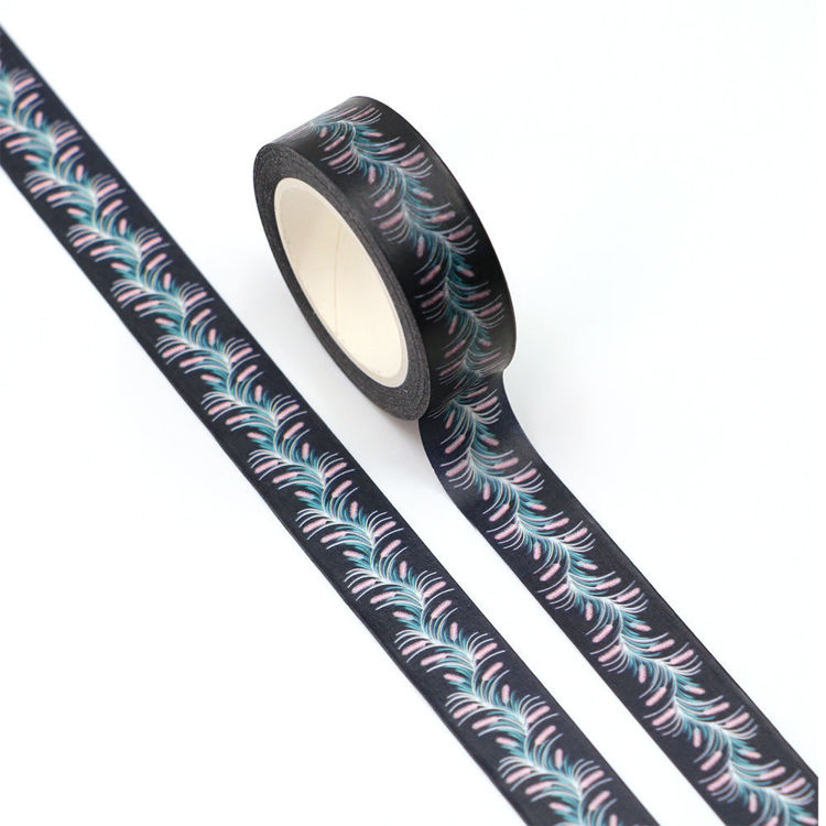15mm x 10m CMYK Flower Washi Tape