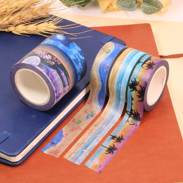 Summer Night Design Washi Tape