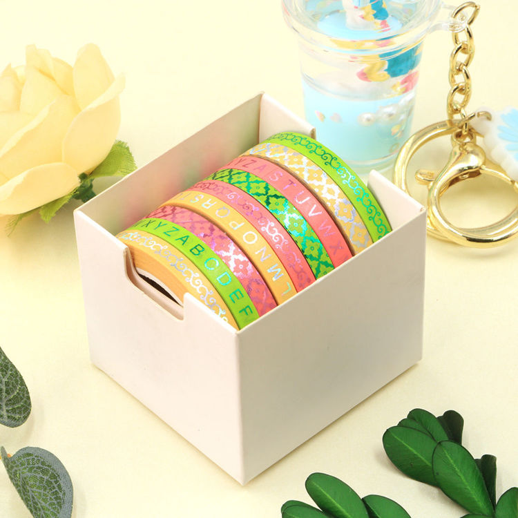 5mm x 10m Slim Gold Foil Color Washi Tape Set of 3 rolls set