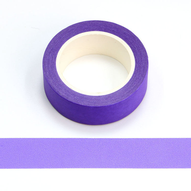 15mm x 10m Fluorescent Purple Washi Tape