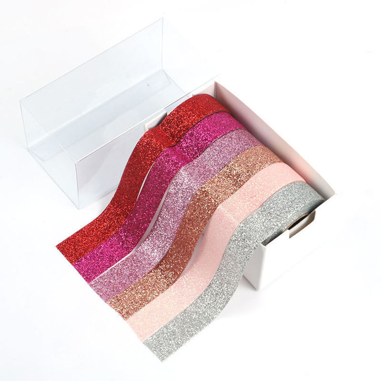 Solid Color Sparkle Washi Tape