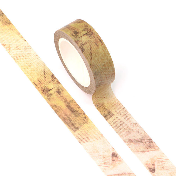 15mm x 10m CMYK Vintage Background Washi Tape