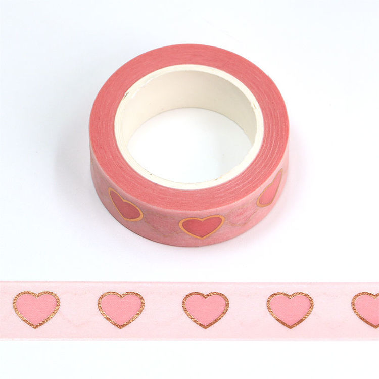 15mm x 10m CMYK Foil Loving Hreat Washi Tape