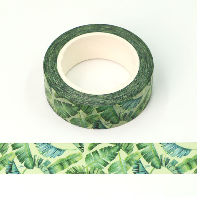 15mm-x-10m-CMYK-Banana-Leaf-Washi-Tape