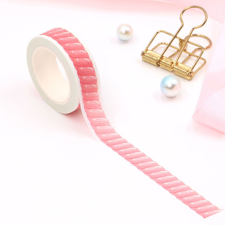 15mm x 10m CMYK Pink Candy Washi Tape