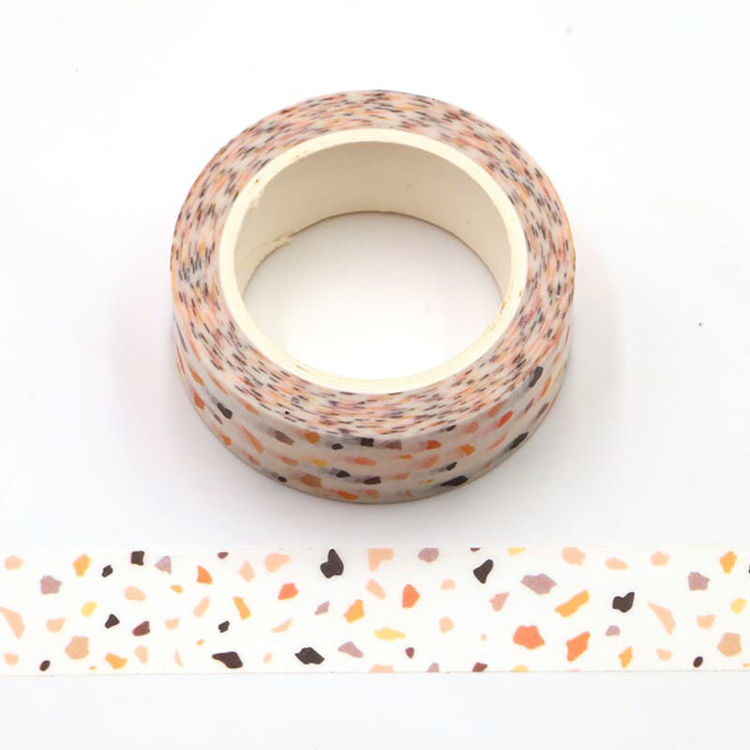 15mm x 10m CMYK INS Style Terrazzo Washi Tape