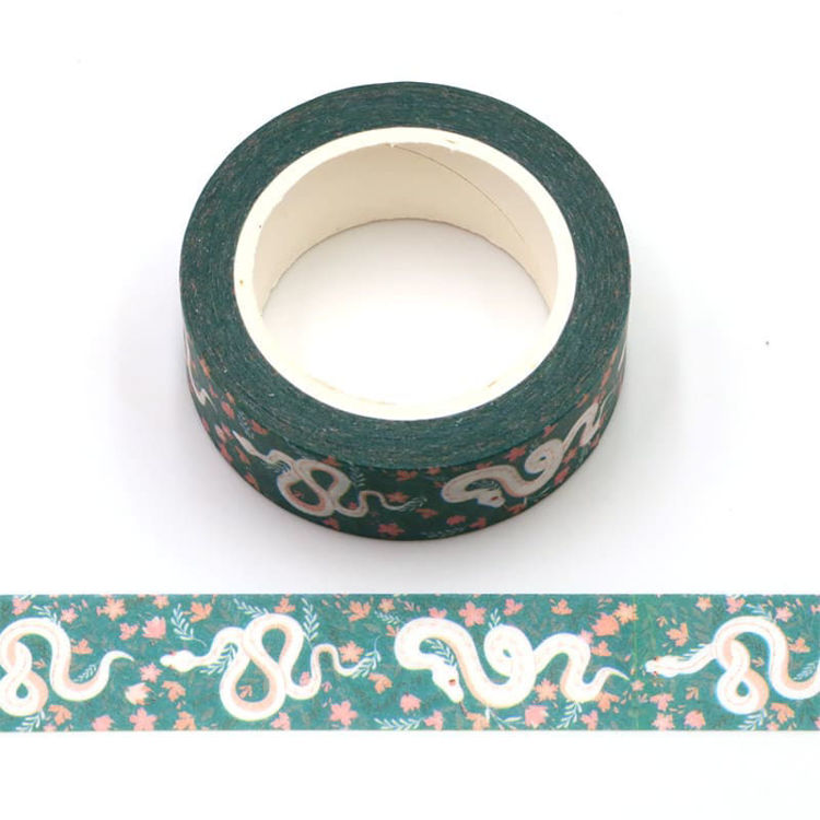 15mm x 10m CMYK Halloween Snake Washi Tape