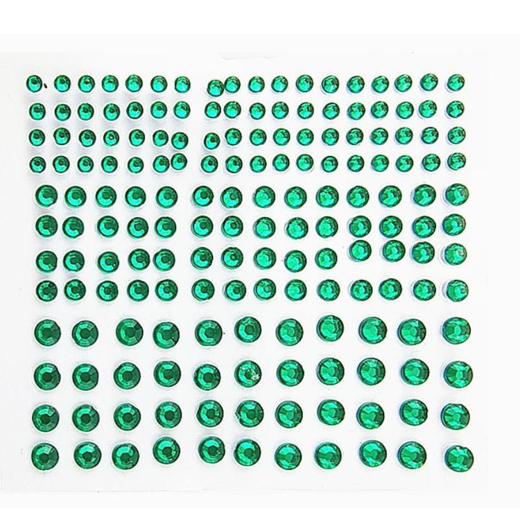 Acrylic Gem Crystal Stickers Sheets R05