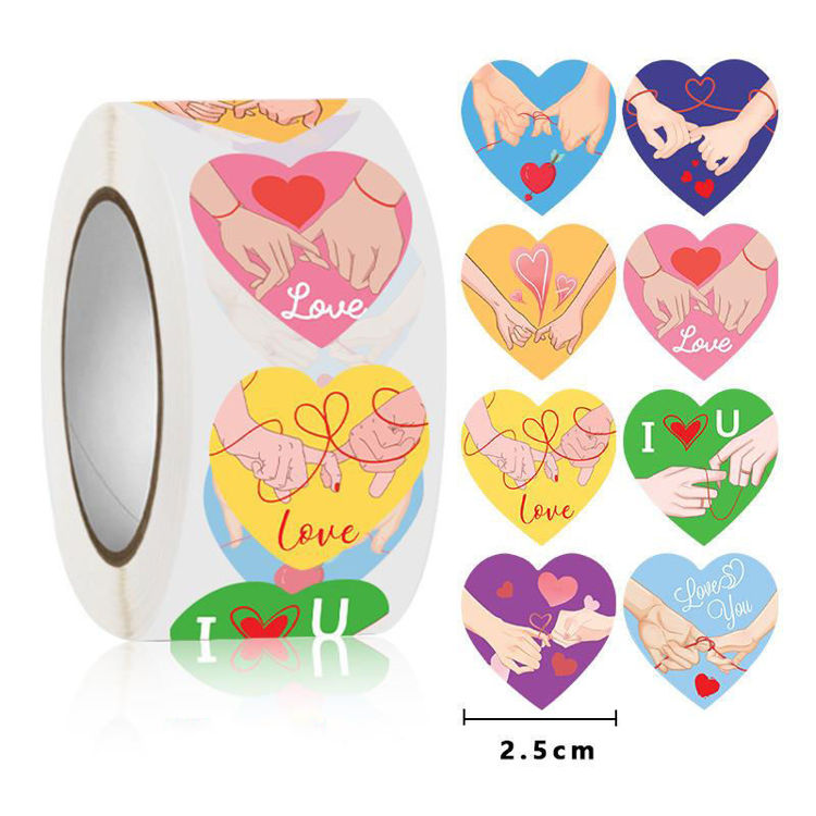Valentine Heart Stickers 2632