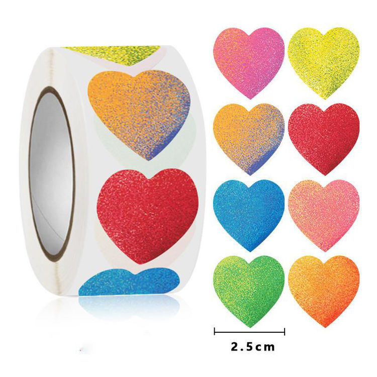 Valentine Heart Stickers 2633