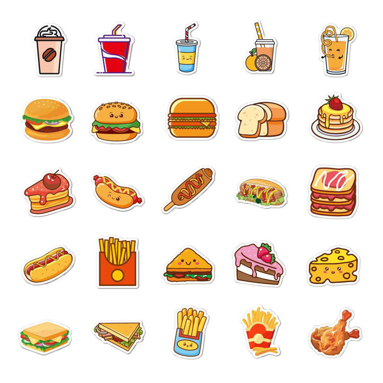 Vinyl sticker Food 2