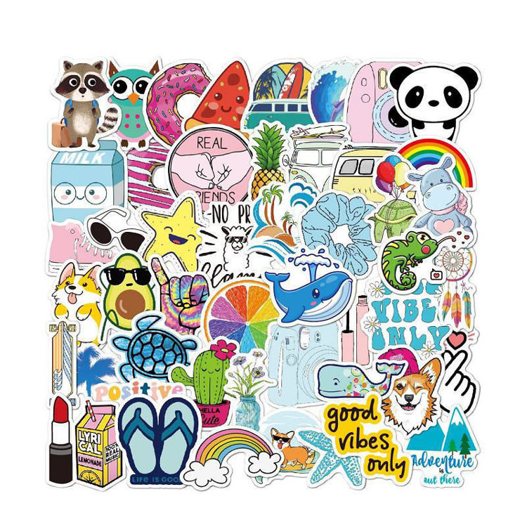 Vinyl Sticker Daily A