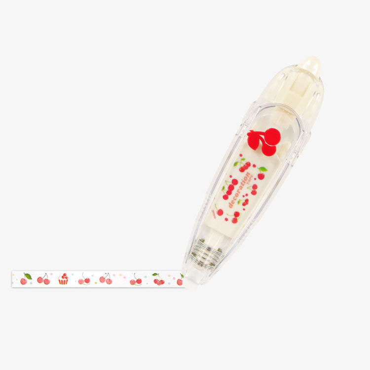 Decorative Correction Tape Masking Correction Tape Cherry