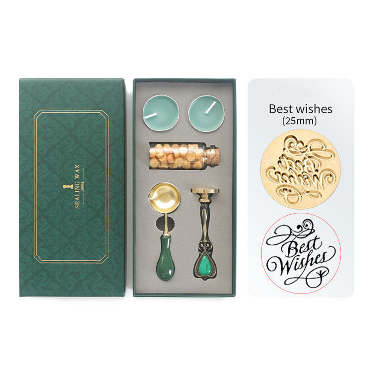 Wax Seal Stamp Kit Best Wishes