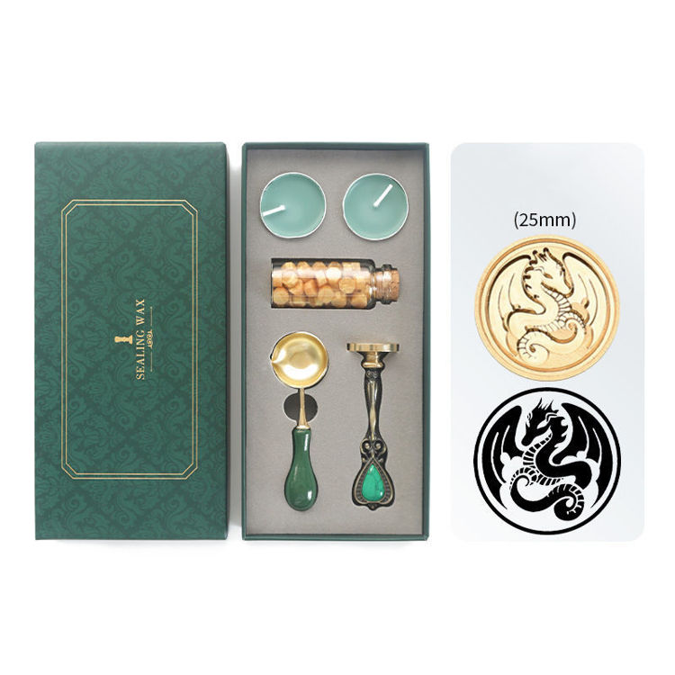 Wax Seal Stamp Kit Dragon