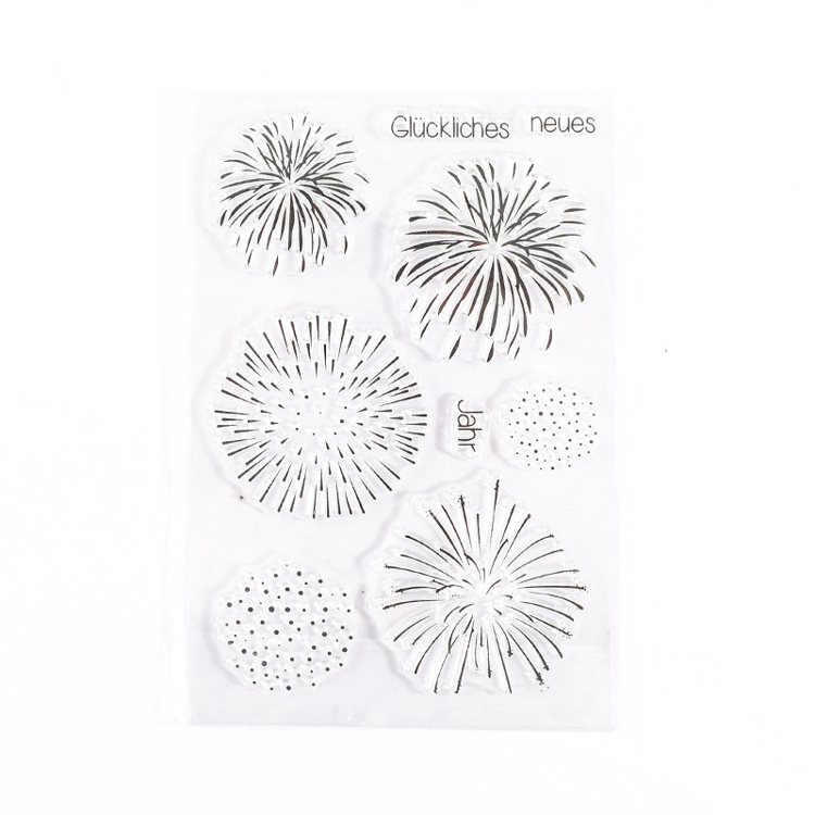 Silicone Stamp Firework