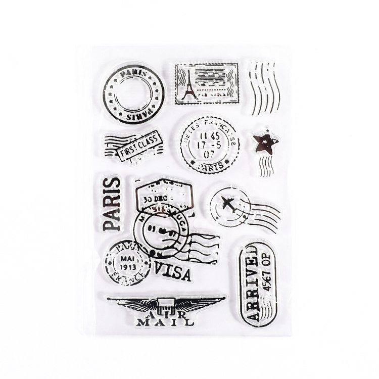 Silicone Stamp Postmark